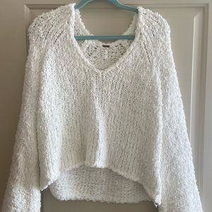 Free People White Sweater - Women’s M